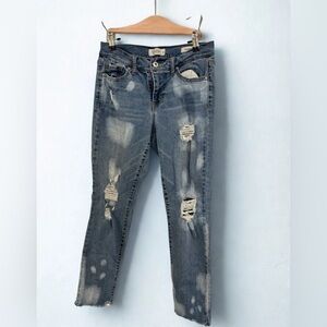 Jessica Simpson “Mica Best Friend” Distressed Skinny Jeans | Women’s Size 26
